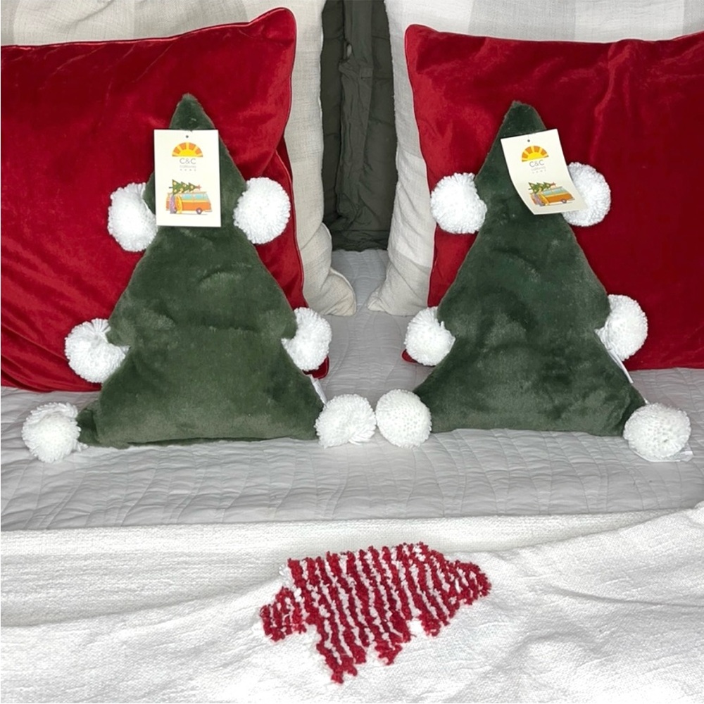 Christmas Tree Pillows